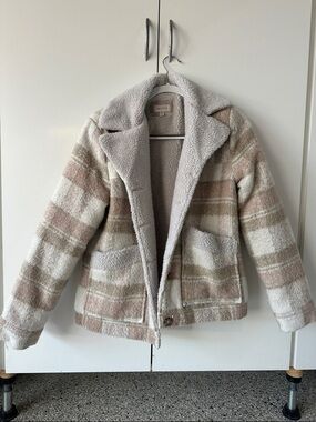 Brixton Cream Sherpa Jacket